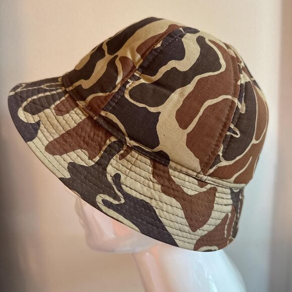 YR Camouflage duck deer hunting bucket hat Men's vintage - Picture 2 of 5